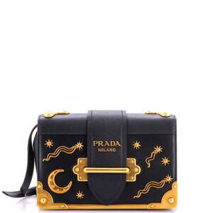 Prada Small Cahier Crossbody Bag